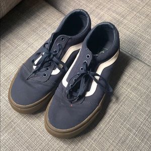 Vans Old Skool Skate (Navy Blue/Gum)